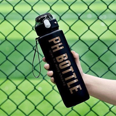 Αγορά Απαλλαγμένο από BPA 1000 ml 1 λίτρο μπουκάλι νερού με άχυρο για ενήλικες Χρώμα 32 ουγκιών Μεγάλη χωρητικότητα Πολλά χρώματα επαναχρησιμοποιήσιμη Απαλλαγμένη από οσμή online manufacture