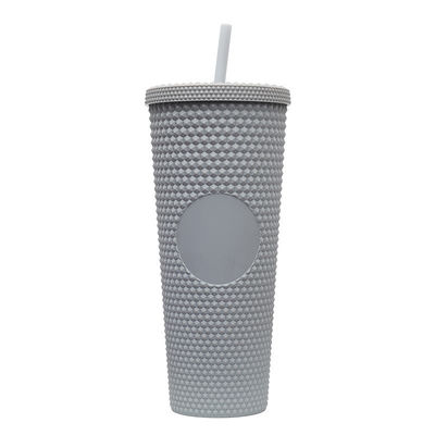 Αγορά Διπλή μόνωση τοίχου 24oz Πυροβόλητο Tumbler Διαμαντένιο Durian Ανανά πλαστικό Ματ Μαύρο Πυροβόλητο Κύπελλο Καφέ Tumbler Με Κεπάκι Φέση online manufacture