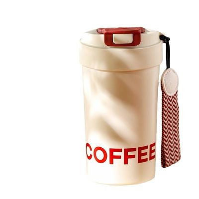Αγορά Δίχως διαρροή Δίχως διαρροή 460ML Διπλό τοίχωμα Custom Metal Tumblers Θερμικά μονωμένο φλιτζάνι καφέ με εσωτερική κεραμική επίστρωση Flip Flop κάλυμμα ελαφρύ online manufacture