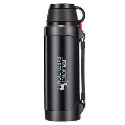 Αγορά 1200ML 1,2 λίτρα Vakuum 316 Ατσάλι Ατσάλι Αμόνωτο Φιαλίδιο Φιαλίδιο Ζεστό και Ψυχρό Ταξιδιωτικό Μεταλλικό Φιαλίδιο Αθλητισμού Εύκολο να μεταφέρετε για εξωτερικές δραστηριότητες online manufacture