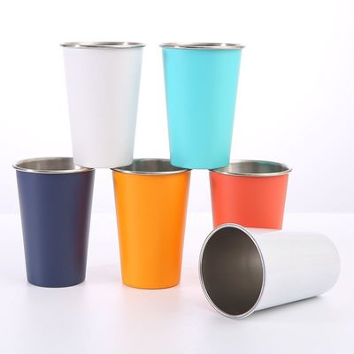 Αγορά 260/350/400/500/600ML Εξωτερική Κούπα Καμπινγκ από ανοξείδωτο χάλυβα Μονό τοίχωμα Προσαρμοσμένο Τυπωμένο Κούπα Μπίρας από ανοξείδωτο χάλυβα Ελαφρύ Προσαρμοσμένο Αδιάβροχο online manufacture