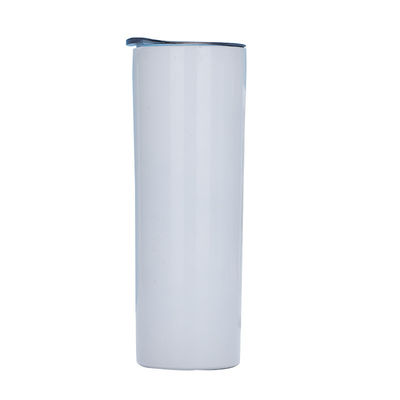Αγορά Υψηλότητα κενό 20 OZ ευθεία αδύνατη tumbler με άχυρο ανοξείδωτο χάλυβα διπλό τοίχωμα μονωμένο tumbler online manufacture