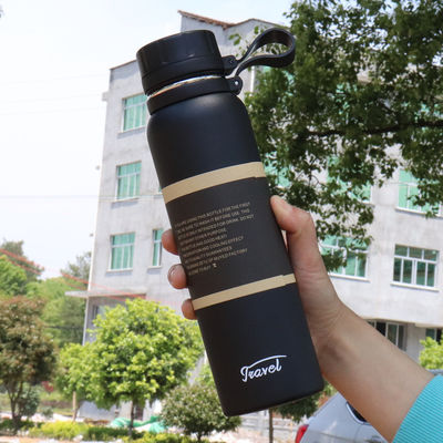 Αγορά Χάλυβα από ανοξείδωτο διπλό τοίχωμα Tumblers Θερμός κενό ποτήρι Κούπα ζεστή κούπα κατασκήνωση νερό τσάι καφέ μπουκάλι με καπάκι online manufacture