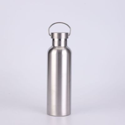 Αγορά 17 Oz Ατσάλι αθλητικό μπουκάλι νερού μονωμένο μπουκάλια νερού επαναχρησιμοποιήσιμα με λαβή μεταλλικό μπουκάλι για πεζοπόρους δώρο online manufacture