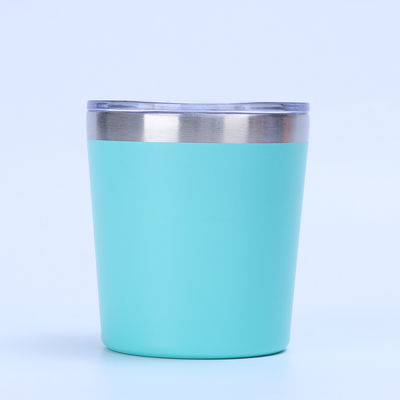 Αγορά 12oz απλό μοντέρνο επαναχρησιμοποιήσιμο διπλό τοίχωμα από ανοξείδωτο χάλυβα Ατμομόνωση ταξιδιωτική καφέ γάλα κούπα tumbler με flip κάλυμμα online manufacture