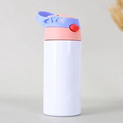 Αγορά Παιδιά Sublimation Tumbler με κάλυμμα και άχυρο 12 Oz Παιδιά Sublimation μπουκάλια νερού από ανοξείδωτο χάλυβα Sublimation φλιτζάνια για DIY μονωμένο Tumbler θερμική εκτύπωση online manufacture