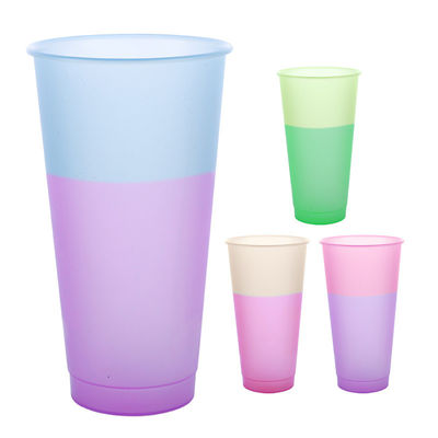 Αγορά Πλαστικό Κύπελλο Διαστήματος 500ml Μεγάλης Χωρητικότητας Απλός Σχεδιασμός Κύπελλο που αλλάζει χρώμα Καπάκι από ανοξείδωτο ατσάλι online manufacture