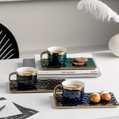 Αγορά Βόρειο στυλ Luxury Set Καφέ Κύπελλα και Πλάκες με κουτάλια Ρομαντικό απόγευμα Τσάι Κερματικά Κύπελλα Γυναικών και Ανδρών Κελάρια γραφείου online manufacture