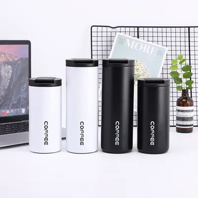 Αγορά Απομονωμένη Κούπα Καφέ 14oz, 4 Pack Travel Coffee Tumbler, Vakuum Απομονωμένη Κούπα Καφέ Με Διαρροή Ασφαλής Κεφτέρι Κεφτέρι για Άνδρες και Γυναίκες Για Ζεστά & Ψυχρά Ποτά διαδικτυακή κατασκευή