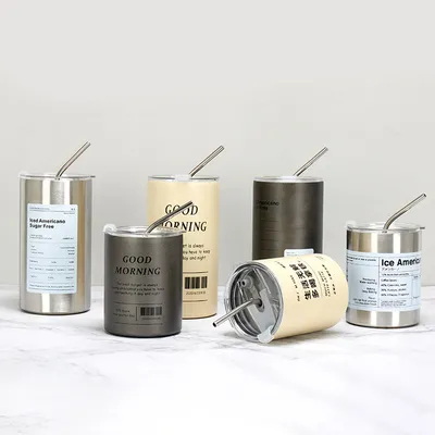 Αγορά Ζεστή πώληση Κατασκηνώσεις Ωμ Αισθητικά Ταξίδια Κούπα Καφέ Ατσάλινο Θερμό Κύπελλο Με Φαλάκι διαδικτυακή κατασκευή