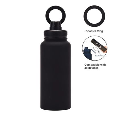 Αγορά New Cross-border Mobile Phone Magnetic Stand Water Cup Outdoor Large-capacity 1L Insulated Cup Stainless Steel Sports Water Bottle διαδικτυακή κατασκευή