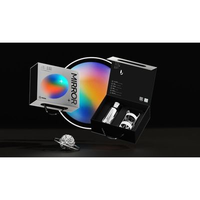 Προσαρμόσιμο από ανοξείδωτο χάλυβα 400ML HydraVision Smart μπουκάλι νερού HD οθόνη Υδροποίηση υπενθύμιση μπουκάλι νερού έξυπνο μπουκάλι νερού με ιχνηλατητή ευεξίας