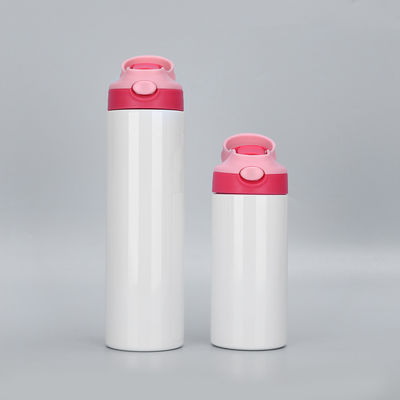12 Oz Kids Sublimation Tumbler Sublimation Sippy Cup Χλωστό Ατσάλι Sublimation Χλωστό Μπουκάλια Νερού Διπλό Τοίχωμα Απομονωμένο Kids Tumbler Για Ταξίδια