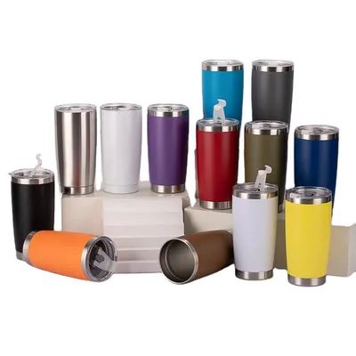 Φαρμακευτικά απομονωμένα από ανοξείδωτο χάλυβα 20 Oz ταξιδιωτικό ποτό φλιτζάνι καφέ γυαλί μικρό μπουκάλι νερού