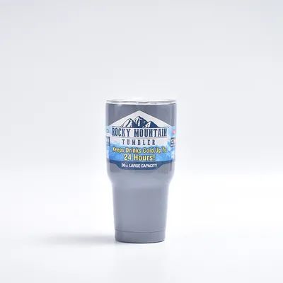 30oz χύδης με κάλυμμα και άχυρο μονωμένο καφέ καφέ ανθεκτικό διπλό τοίχωμα κενό ταξίδι καφέ κούπα θερμική για ζεστά και κρύα ποτά