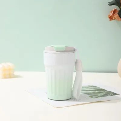 Απομονωμένο φλιτζάνι καφέ με αδιάβροχο καπάκι επαναχρησιμοποιήσιμα φλιτζάνια καφέ ταξιδιωτικό φλιτζάνι 13 OZ καφέ ταξιδιωτική κούπα,διπλή τοιχοειδής κούπα καφέ,καφέ κούπα από ανοξείδωτο χάλυβα για ζεστά κρύα ποτά